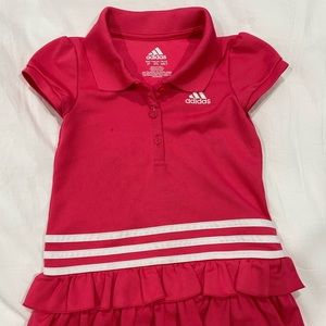 Adidas Girls Short-Sleeve Polo Dress (Tennis/Golf)